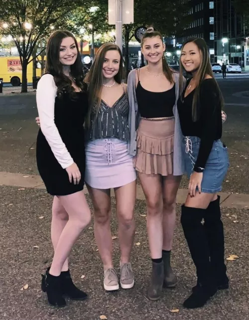 Which of these college cuties are you pumping full of cum?