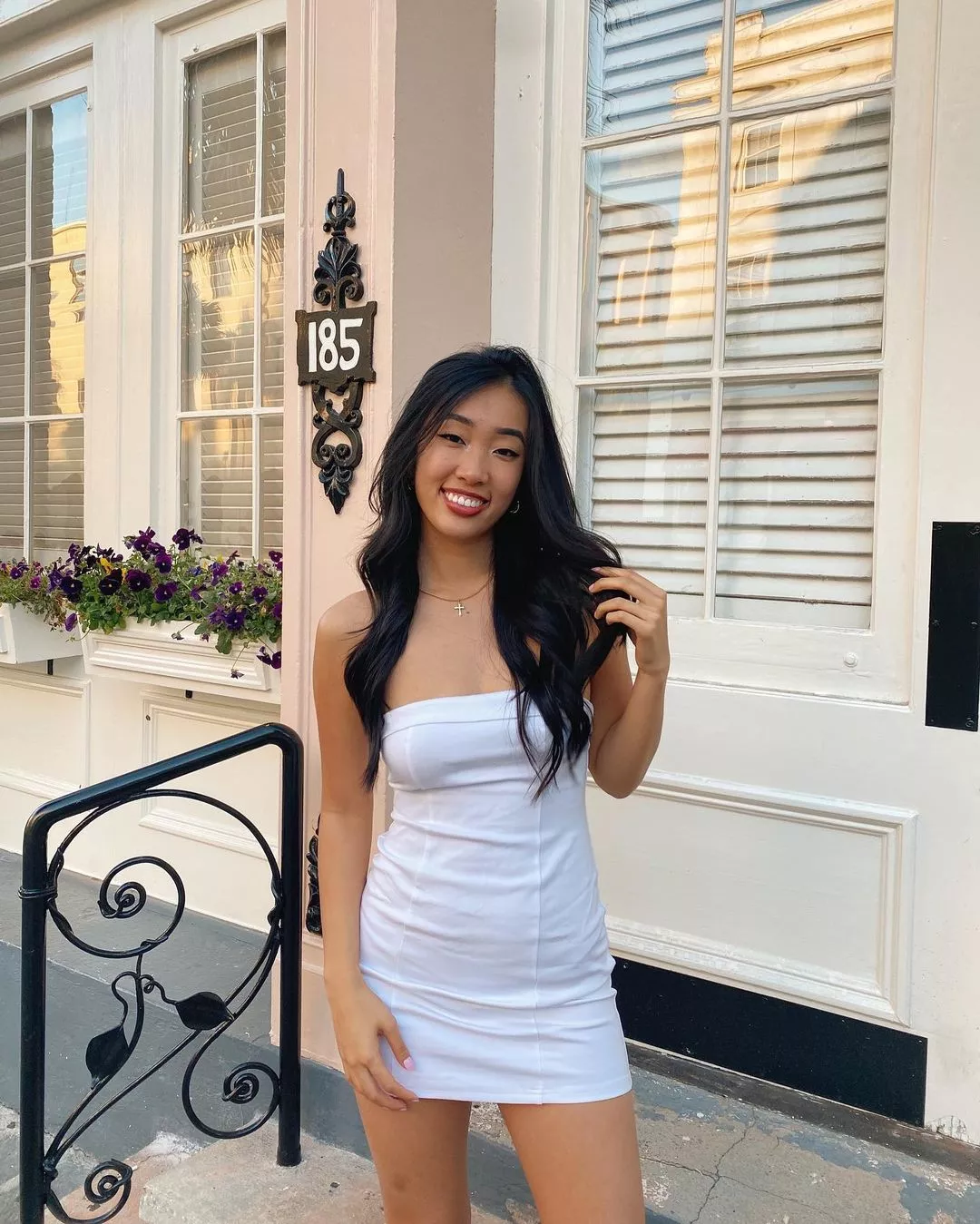 White dress