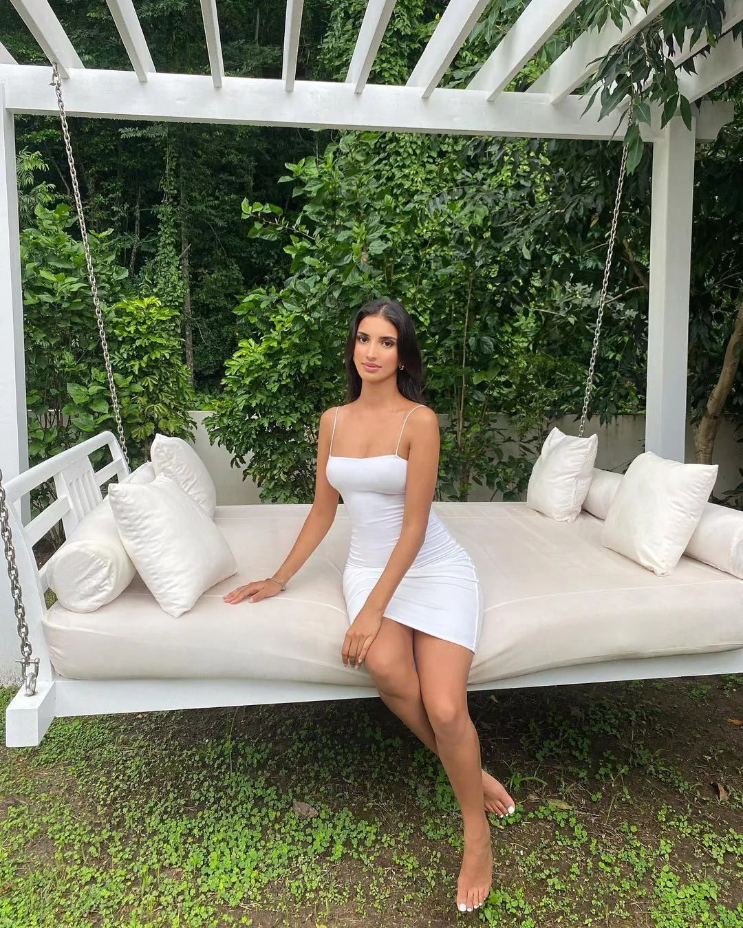 White dress