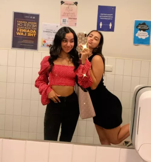 Who are you cumming on me (L) or my cousin (R). kik Tara_k31