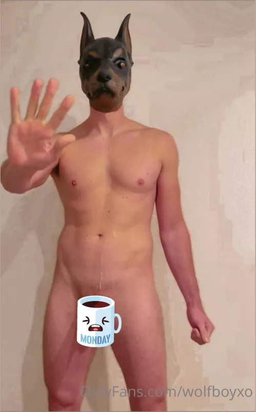 Who else wants to be very bad this week? 🐺💦☕️