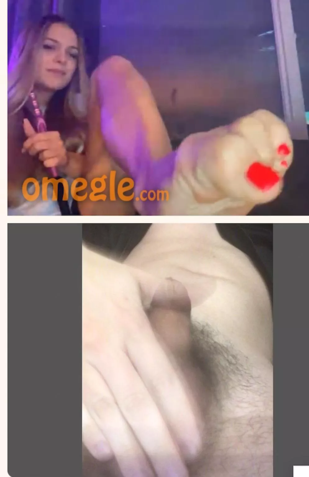 Who is doing something similar in omegle write me