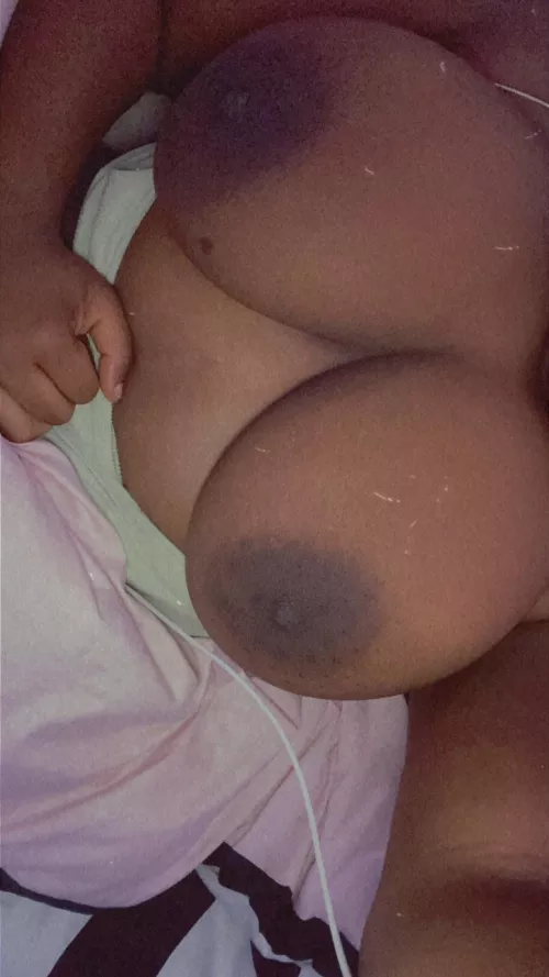 Who likes my huge tits?