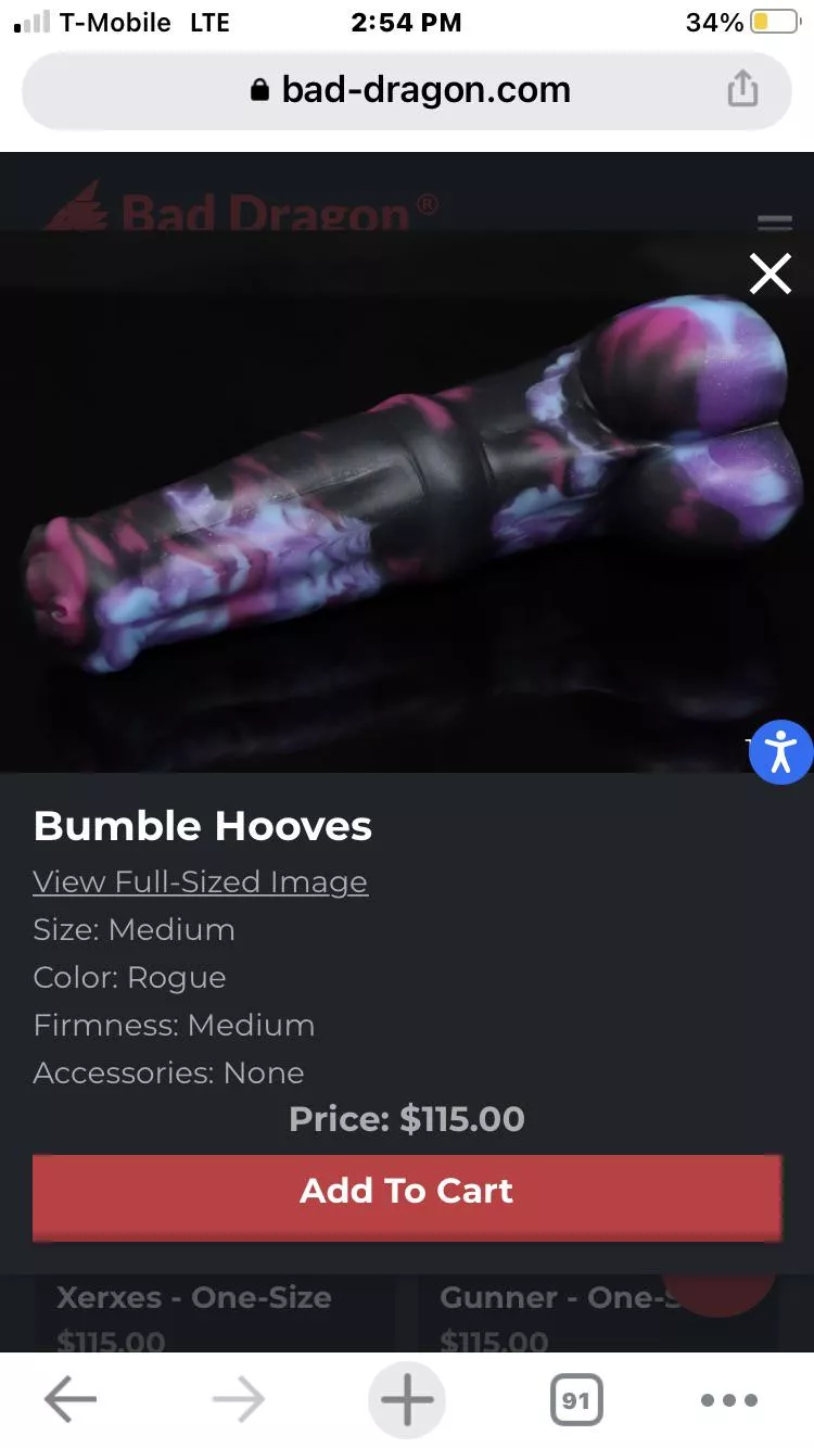 Who scored this one??? From the bad dragon drop today 4/22/22 had it in my cart and then I took to long to convince my husband that we need this one too!! Haha 😂