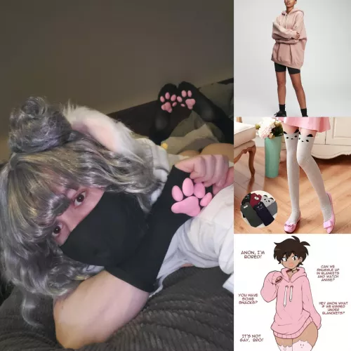 who wants to help their favorite femboi puppy put this outfit together 🥺🐶👉👈🖤