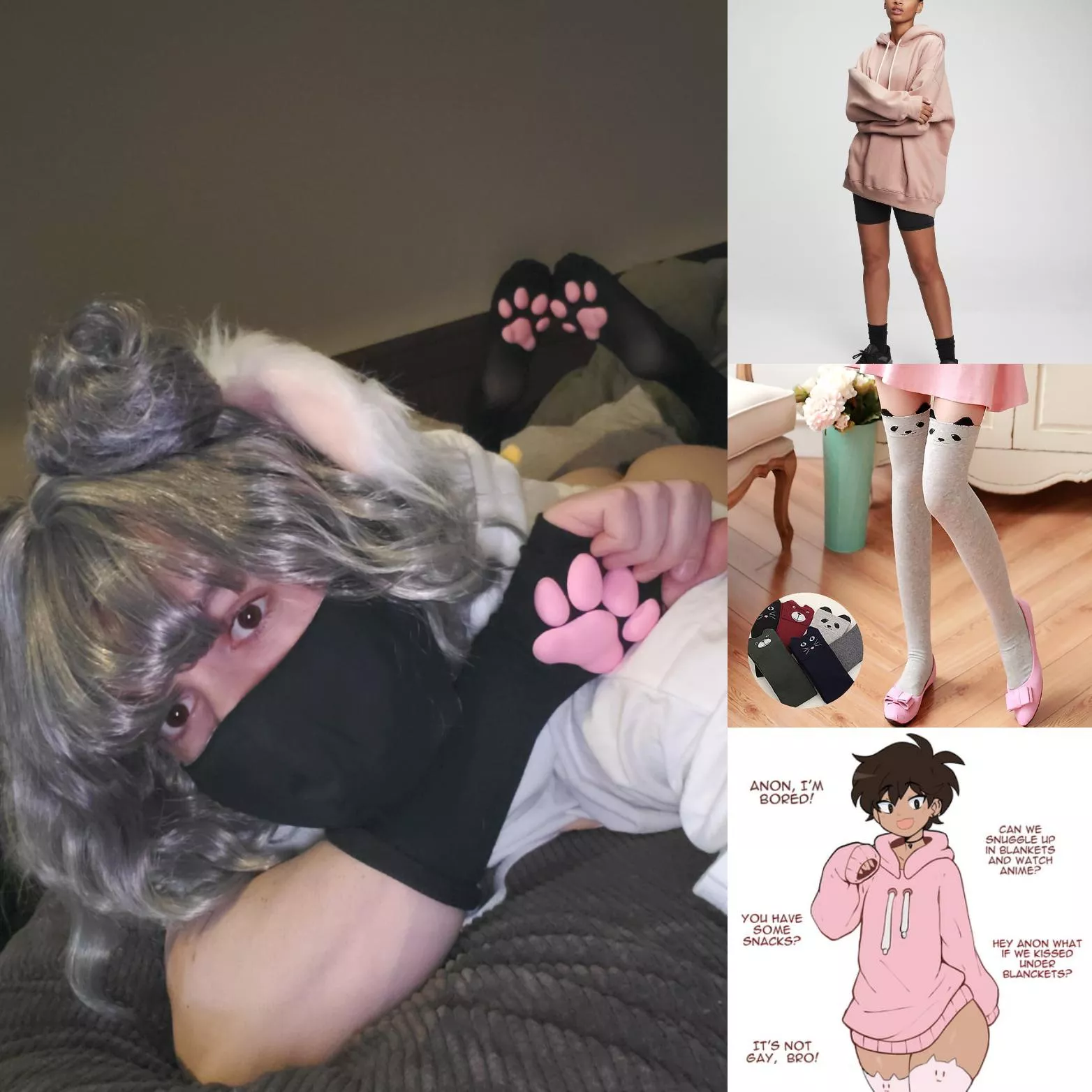 who wants to help their favorite femboi puppy put this outfit together 🥺🐶👉👈🖤