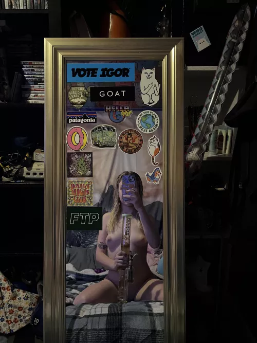 Who wants to let a petite stoner slut smoke them out?