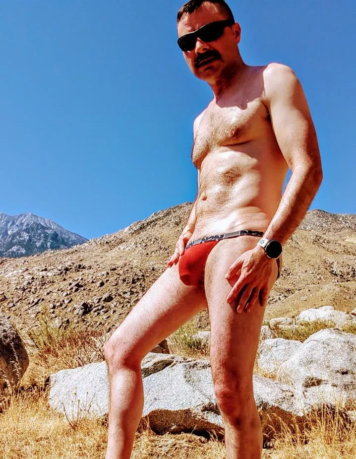 who's up for a sexy hike with dad? who's up for a sexy hike with dad?