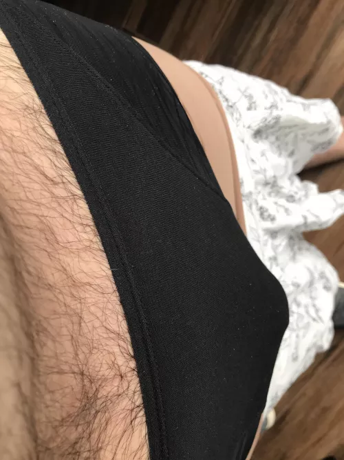 Wife’s panties. Skirt and pantyhose too