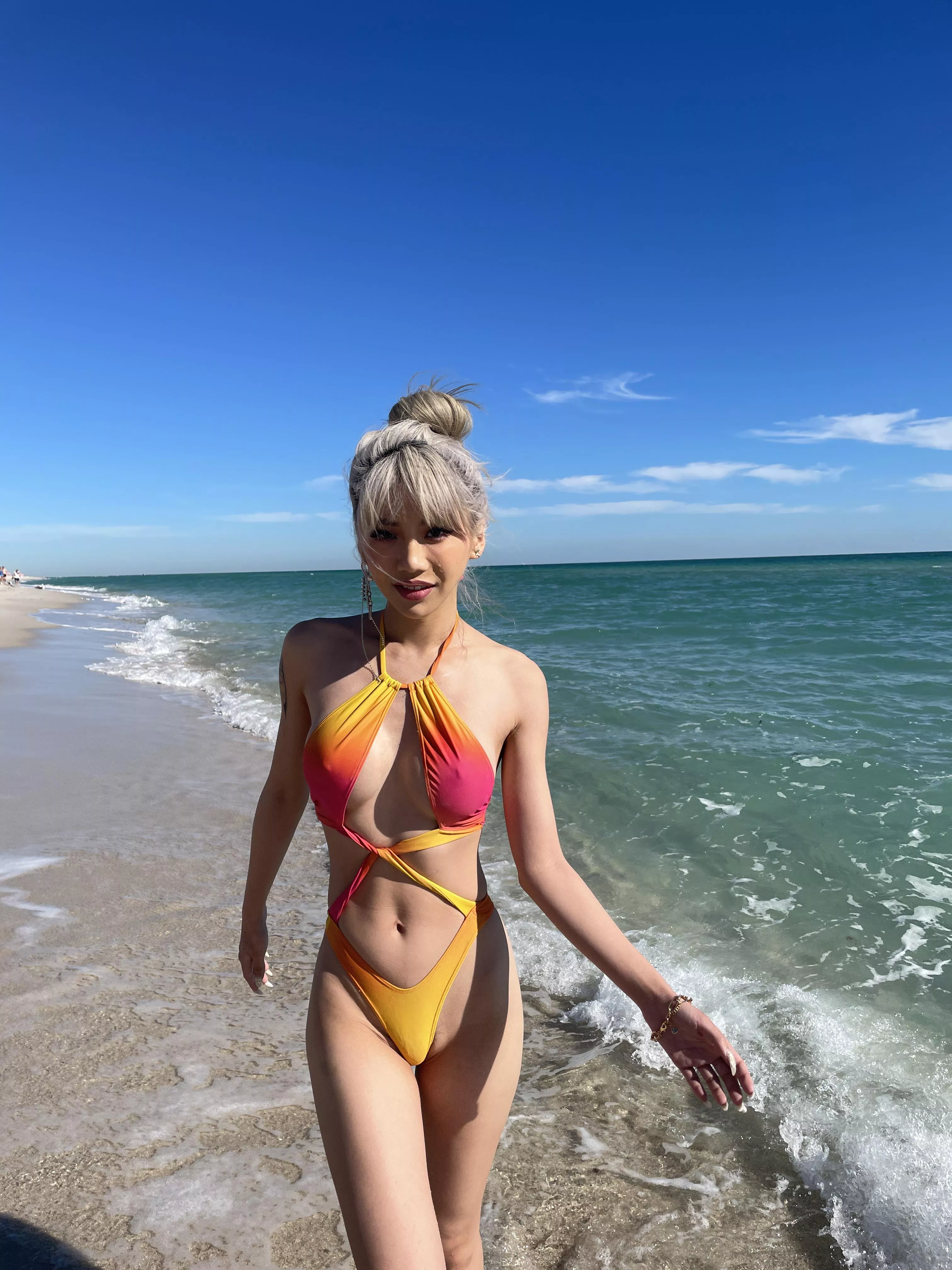 wind made my nips hard