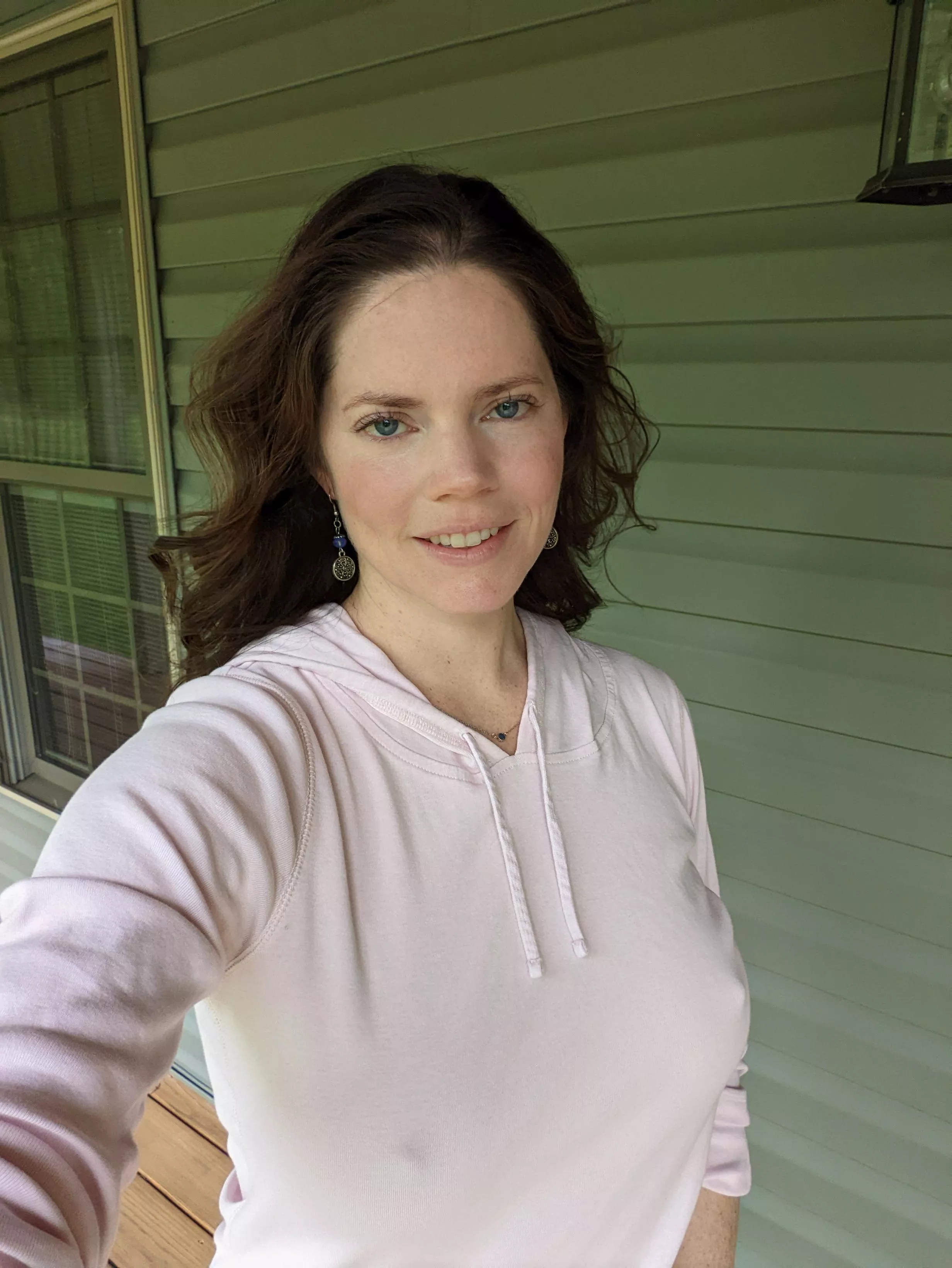 Windy, dreary day here... a little breeze on the nips still feels good! 😇