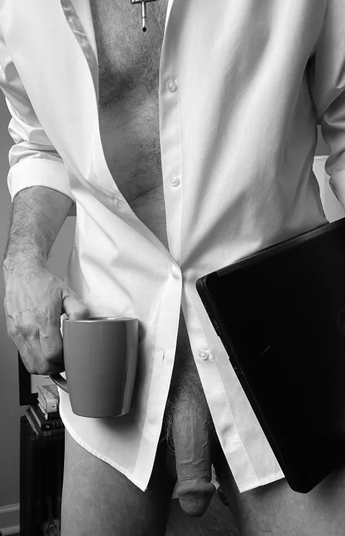 Working from home today and reminding you to take several breaks for…coffee…