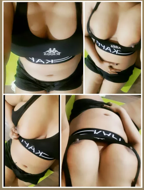 Working out makes her horny, time to give her post workout proteins 💦 [F]