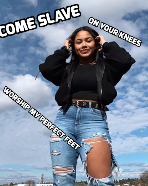 Worship your perfect goddess