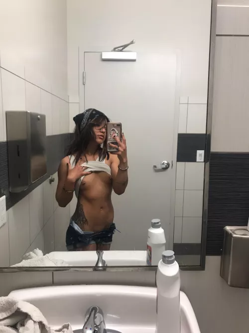 Would you Let a petite brat clean for you🥺