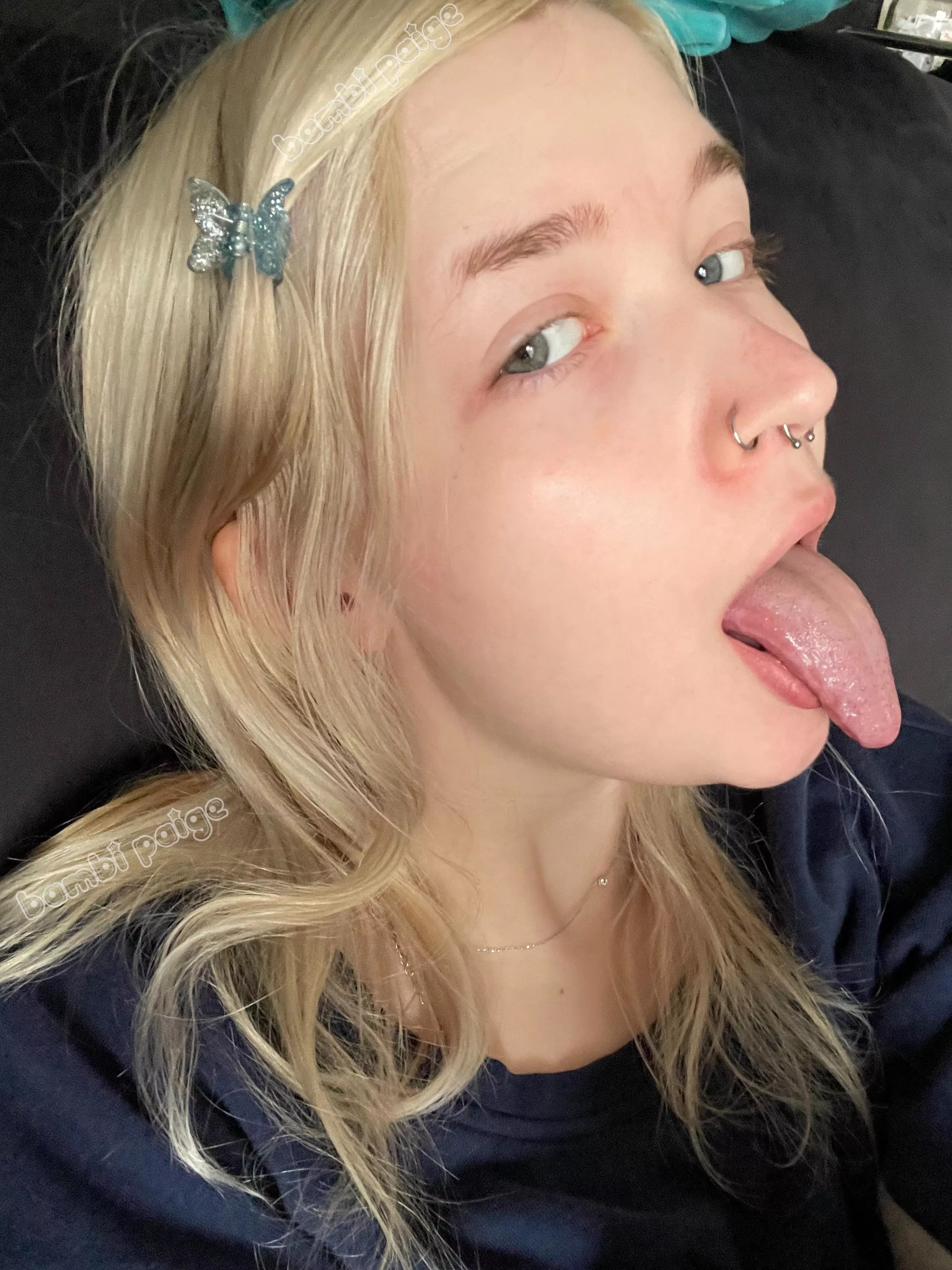 Would you let me suck your cock with no makeup on?