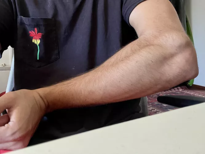 Would you like a demonstration of my grip strength? ;)