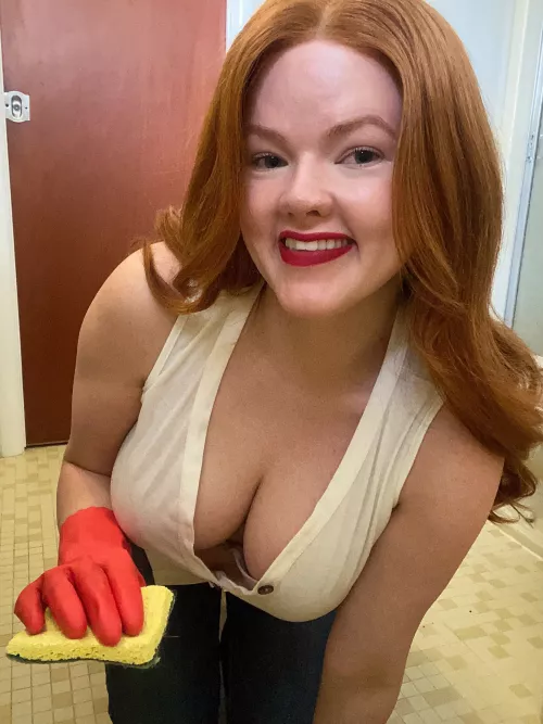 Would you mind helping me out with some cleaning? 😉