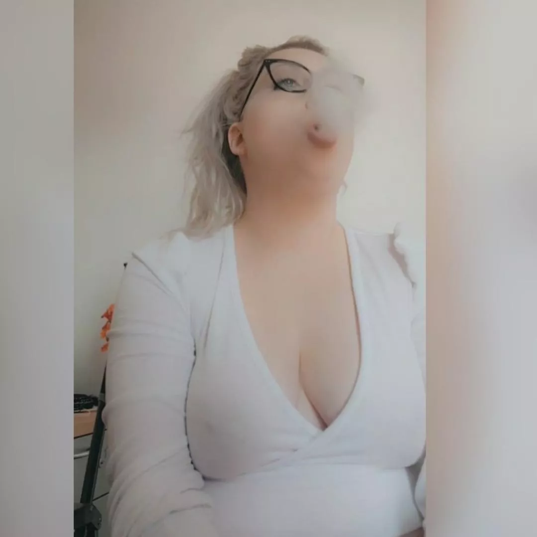 Would you smoke with me and massage my titties if I asked?