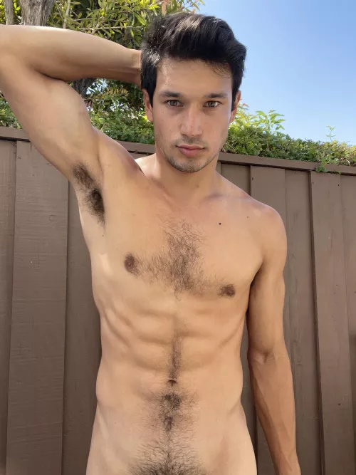 Would you take a whiff of my hairy Pitt ?