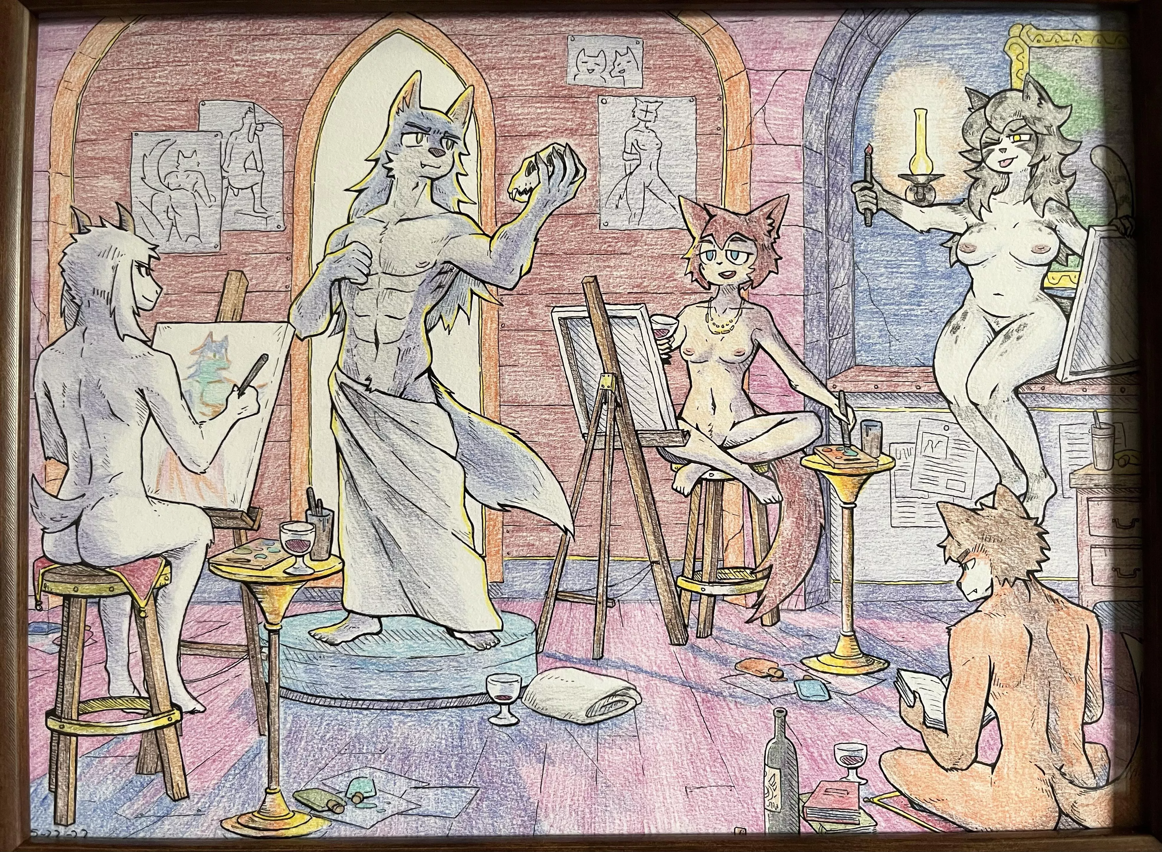 [X] [OC] A Study in Blue