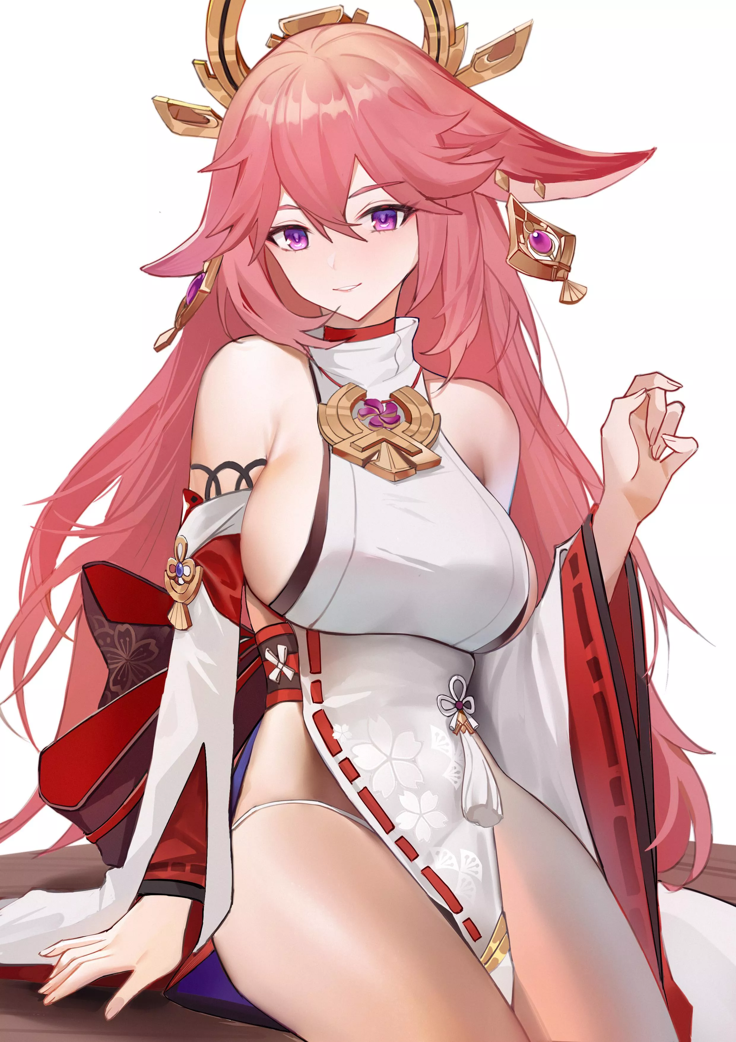 Yae Miko’s boobs [Genshin Impact]