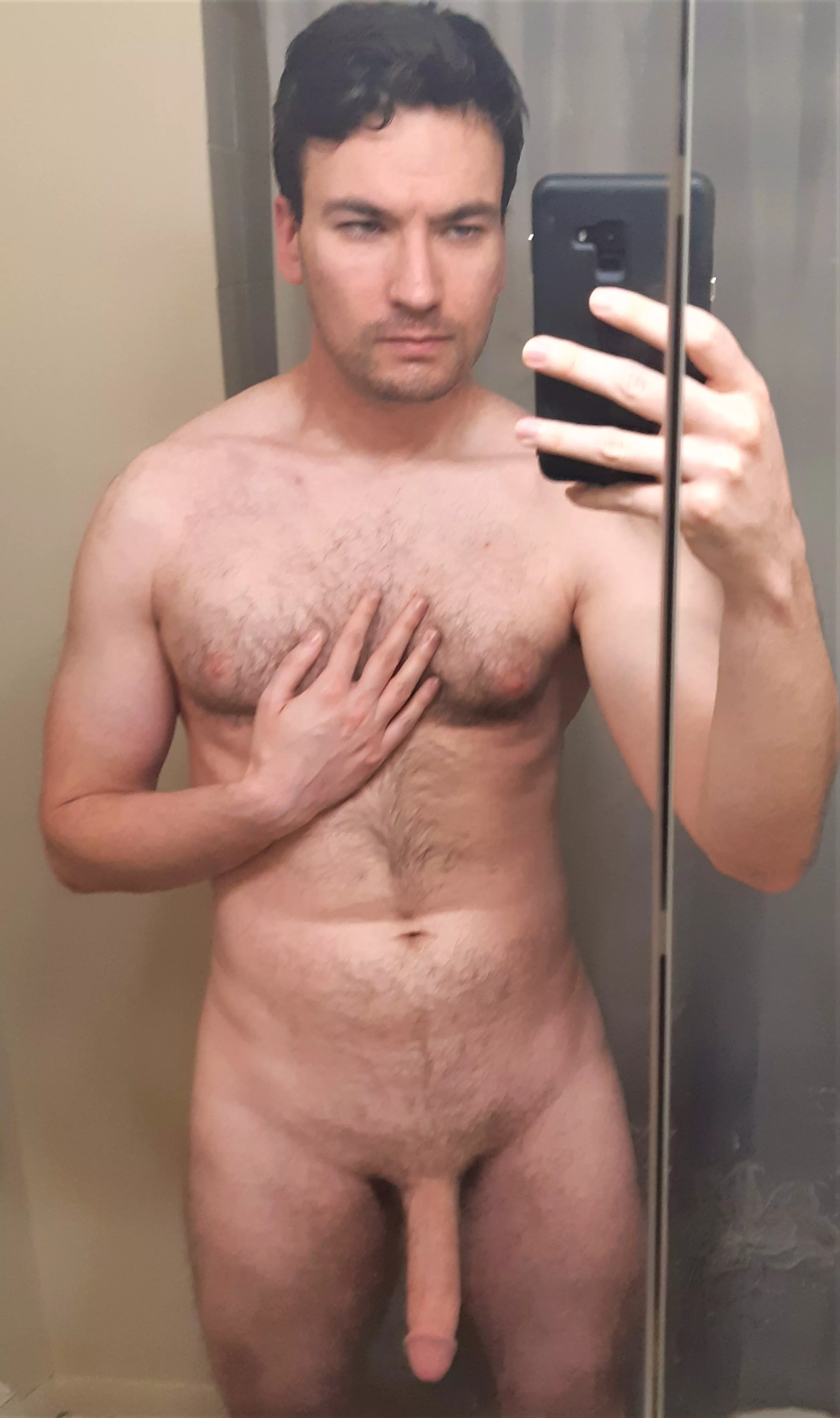 Yeah I'm naked and showing my face. Nudity really isn't a big deal