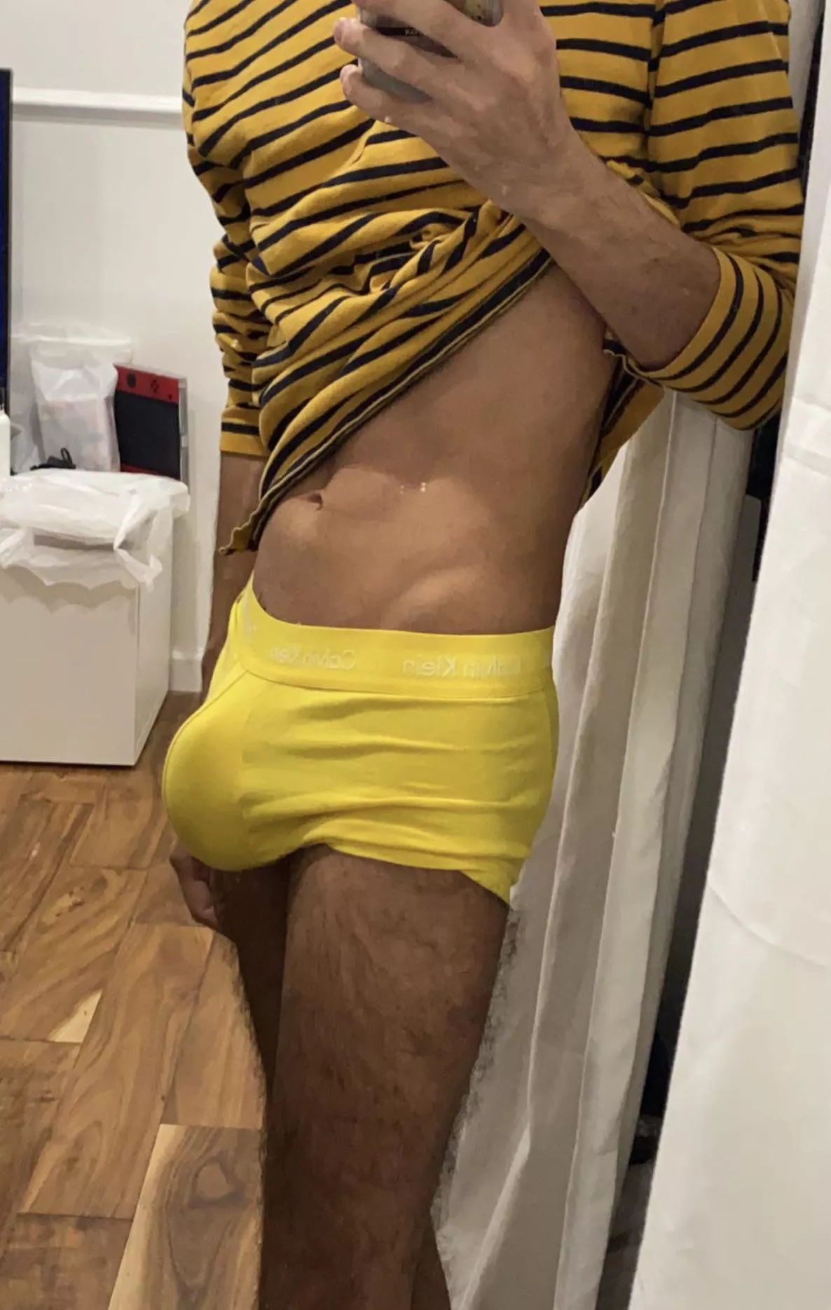 Yeah… this is why I’m embarrassed to walk around in underwear irl lol