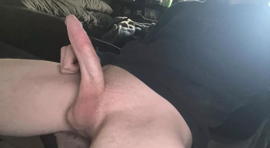 You can only suck this big cock if you promise to make it sloppy