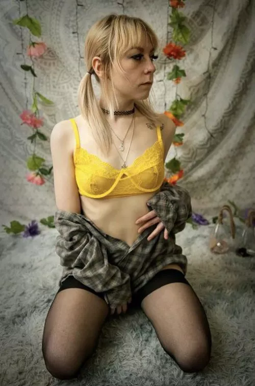 You can see my piercings through my bra😳