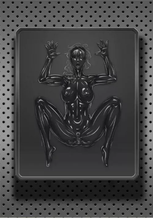 you just caught trying to sneak into the villains lair. too bad the encasement trap snared you and turned you into a latex trophy piece. how unfortunate. (let me know if you'd like to rp a scene similar to this;) ))