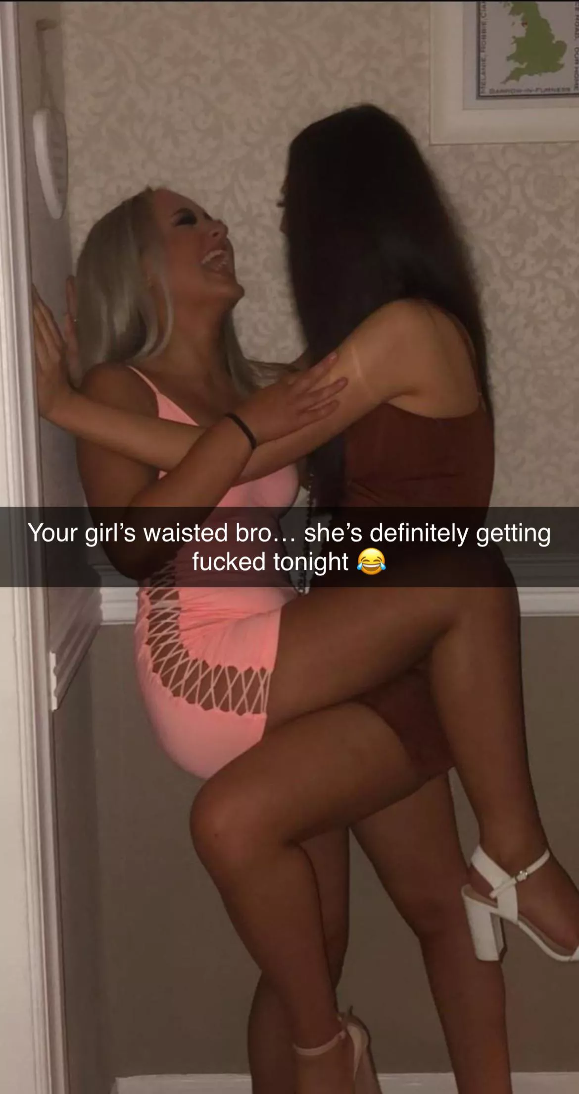 You shouldn’t have let her go to the party alone…