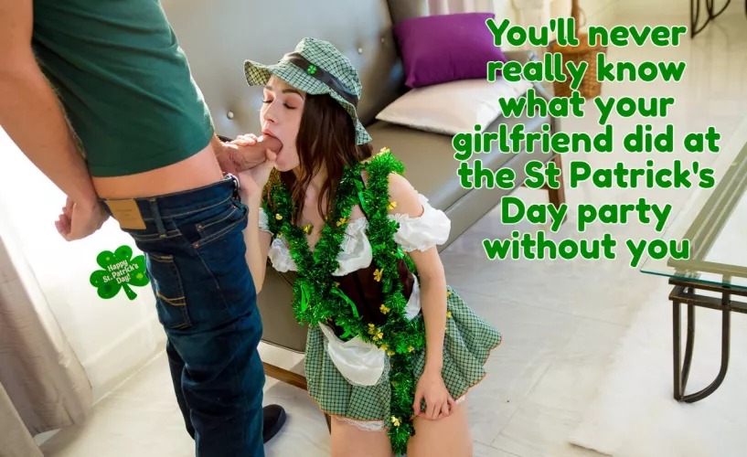 You weren't there and she took advantage