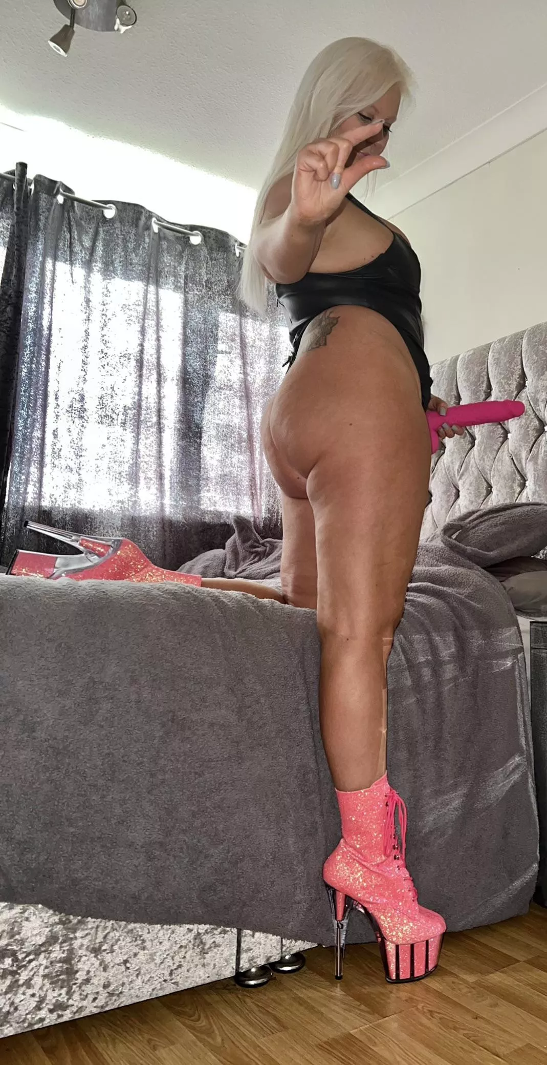 Your little dick is no match for mine, that’s why you’re caged up wearing panties waiting for your slut holes to be used