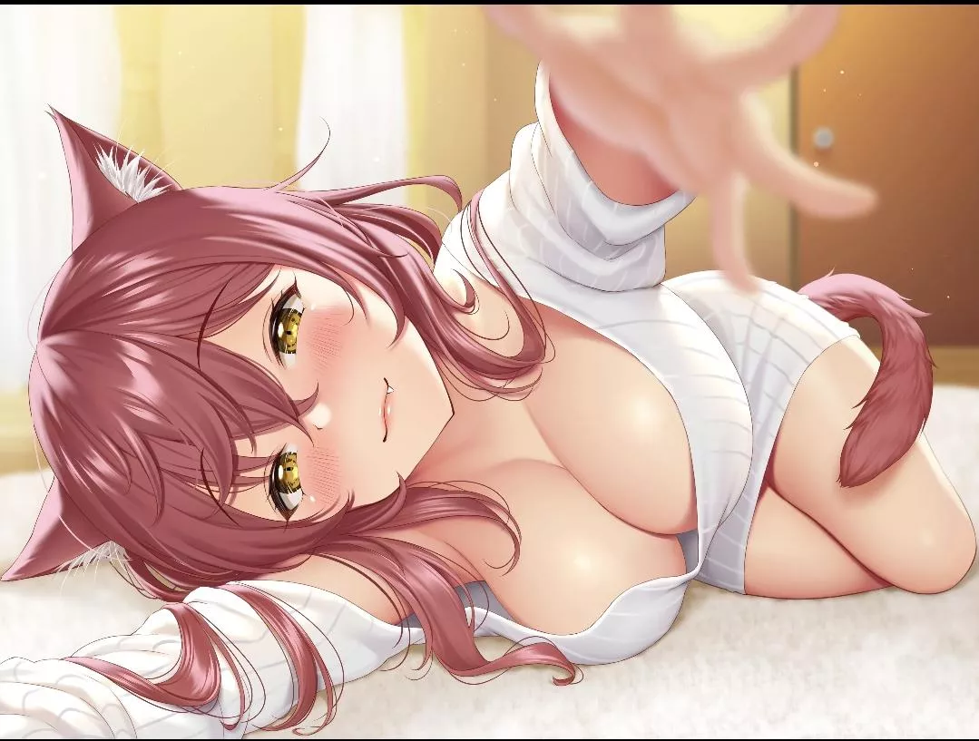 Your own lewd catgirl