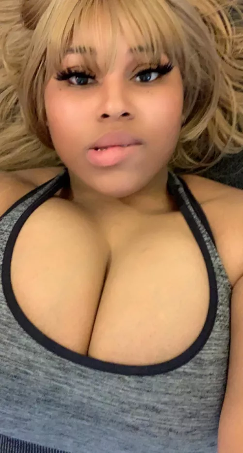 You’re view looking down while you’re inside