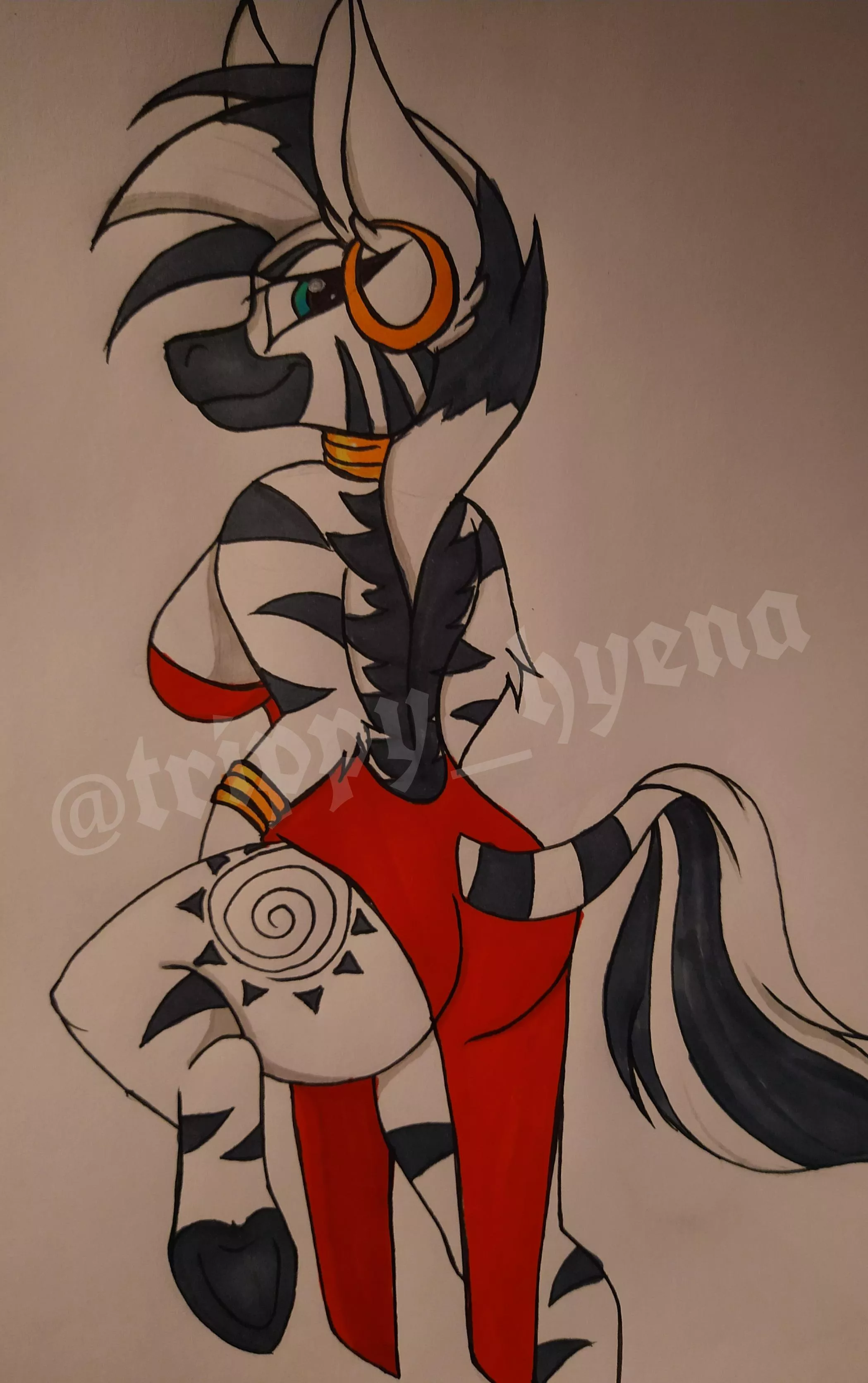Zecora (Art by me @trippy_hyena)