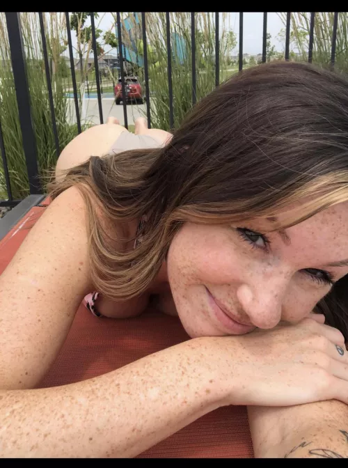 At the pool trying to cheat on my husband At the pool trying to cheat on my husband