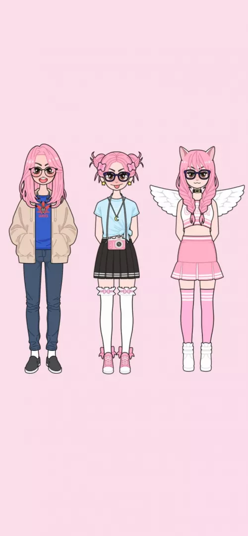 Big me, Little me and Kitty me! Big me, Little me and Kitty me!