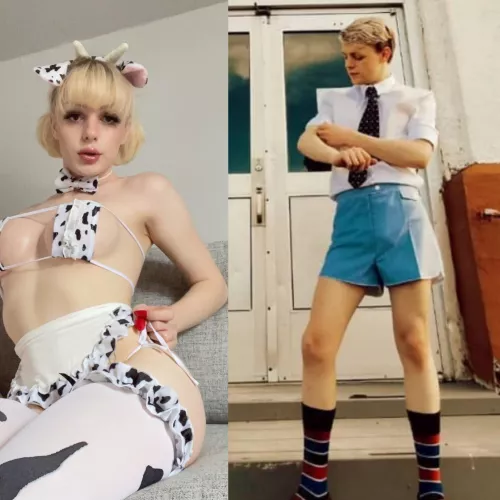 Bimboification udpate 1 year difference! (TS)?? Bimboification udpate 1 year difference! (TS)??