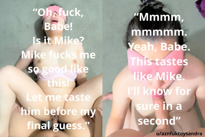 Blind taste test. Blind taste test.