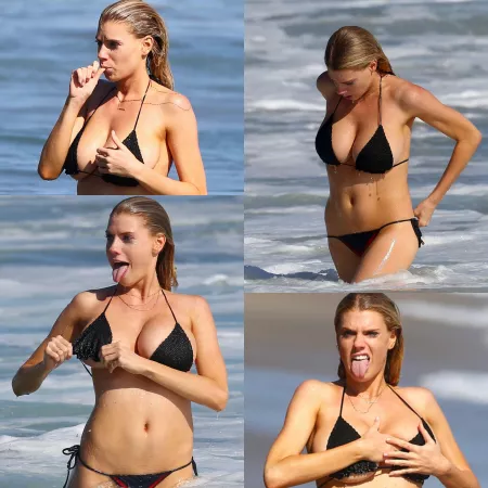 Charlotte Mckinney at the beach... Charlotte Mckinney at the beach...