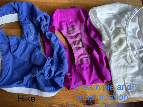 Examples of my panties… All of them are available for purchase and feel free to “add” to them 😘 Examples of my panties… All of them are available for purchase and feel free to “add” to them 😘