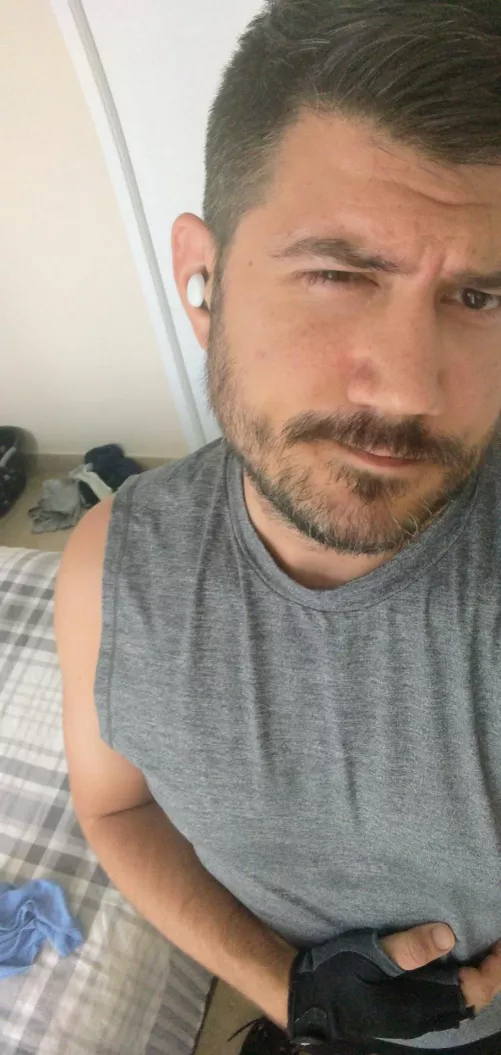 Felt cute after a stint on the rower Felt cute after a stint on the rower