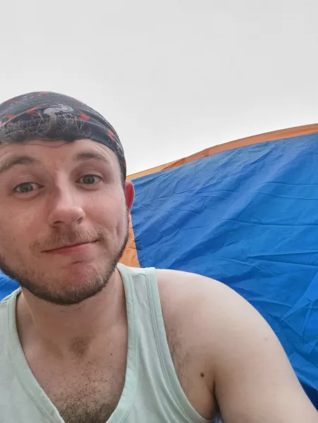 Felt cute camping with the BF Felt cute camping with the BF