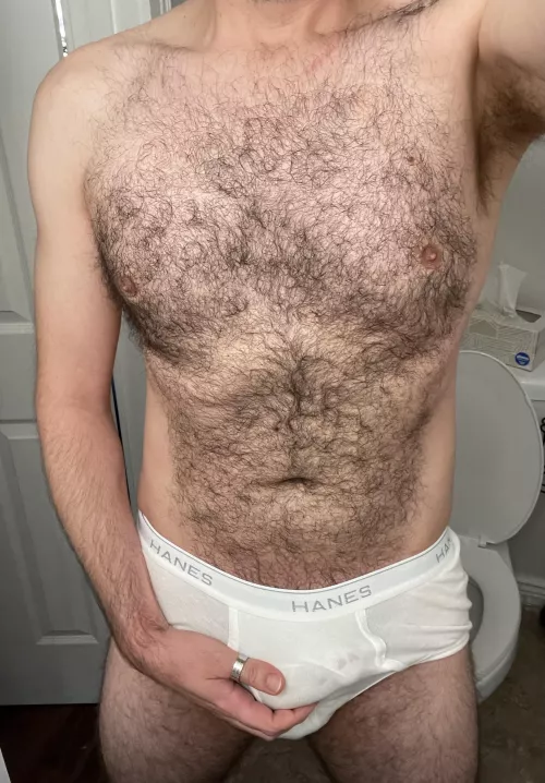 Fuzzy + briefs + leaking 💦 Fuzzy + briefs + leaking 💦