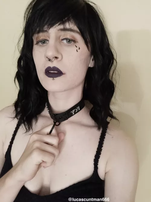 Get on your knees for me. Now, sissy. Get on your knees for me. Now, sissy.
