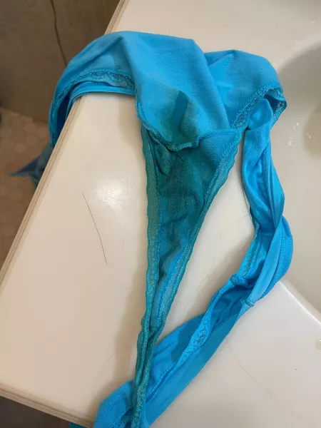 gf panties day 6 of wearing. she's wearing it 2 more days after tonight gf panties day 6 of wearing. she's wearing it 2 more days after tonight