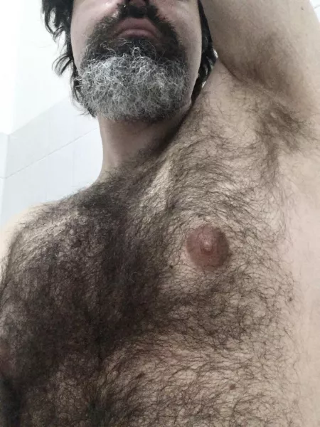 Got my beard trimmed a little, the rest is still fuzzy Got my beard trimmed a little, the rest is still fuzzy