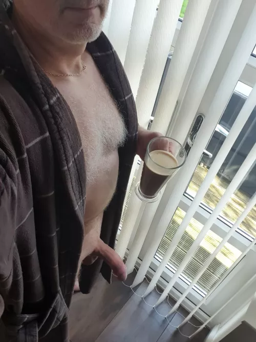 Its cold outside........but the coffee is hot. Its cold outside........but the coffee is hot.